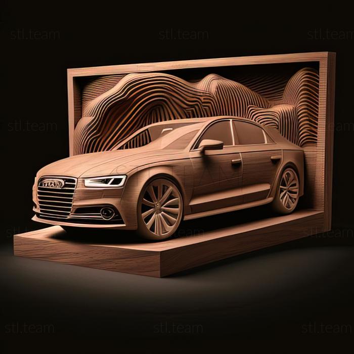 3D модель Audi S8 (STL)